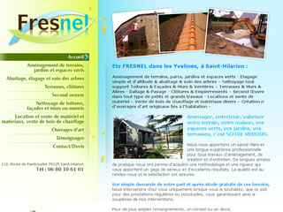 Aperçu visuel du site http://www.etablissements-fresnel.com