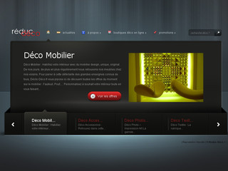 Aperçu visuel du site http://www.reduc-deco.fr/