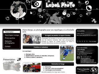 Aperçu visuel du site http://www.labal-photo.com