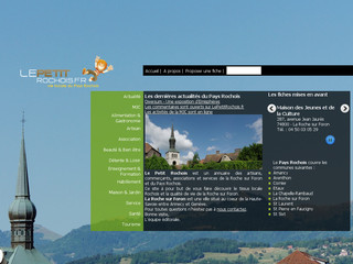 Aperçu visuel du site http://lepetitrochois.fr