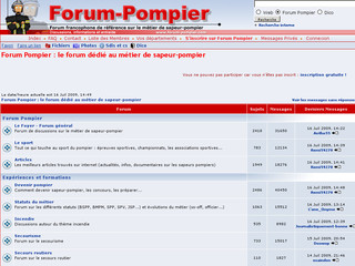 Forum sapeur-pompier sur forum-pompier.com