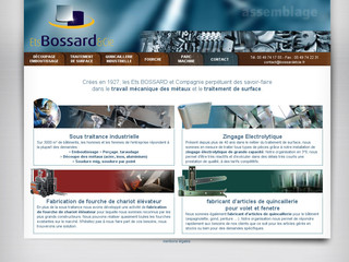 Aperçu visuel du site http://www.decoupe-emboutissage-zingage.fr
