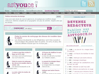 Aperçu visuel du site http://www.astyouce.fr