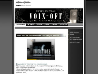 Aperçu visuel du site http://www.votrevoixoff.com