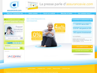 Assurancevie.com - Contrat d'assurance-vie en ligne