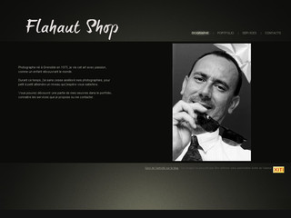 Aperçu visuel du site http://www.flahautshop.com