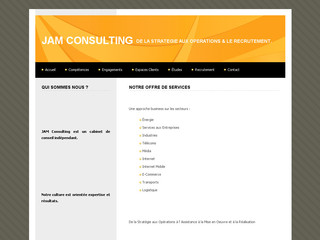 Jam Consulting - Cabinet de Recrutement - Jamconsulting.fr.nf
