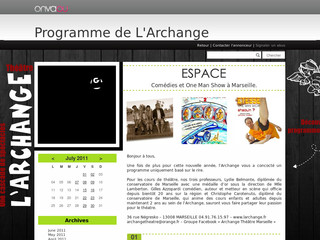 Aperçu visuel du site http://larchange.onvaou.com/