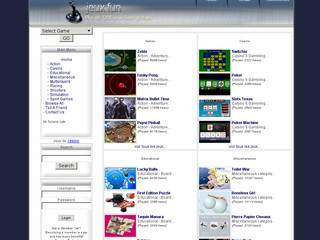 Jeuxfun.net : Jeux en ligne