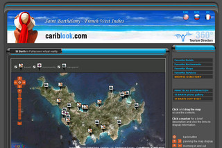 Aperçu visuel du site http://www.cariblook.com