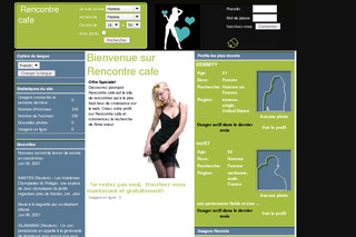Aperçu visuel du site http://www.rencontre-cafe.com/