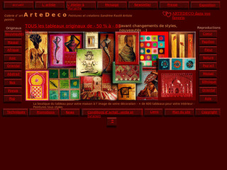 ArteDeco - Galerie du tableau pour la décoration de votre maison, la peinture à votre image.
