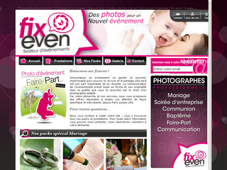 Aperçu visuel du site http://www.fixeven.fr