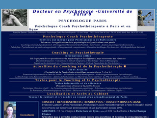 Aperçu visuel du site http://www.psychologue--paris.fr