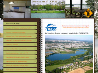 Aperçu visuel du site http://www.iktus-location.com