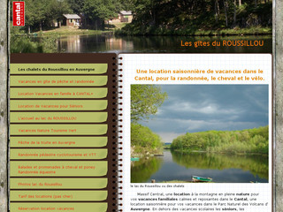 Aperçu visuel du site http://www.roussillou.fr