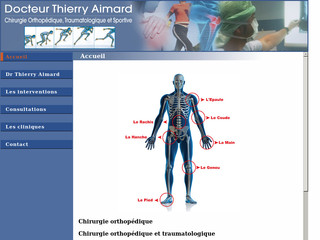Aperçu visuel du site http://www.docteuraimard.com