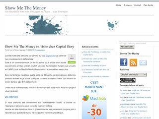 Aperçu visuel du site http://show-me-the-money.fr/