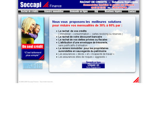 Aperçu visuel du site http://www.soccapi.fr
