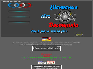 Decomania.org - Tout pour faire de belles pages web