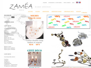 Zamea.com - Boutique en ligne de bijoux et objets déco