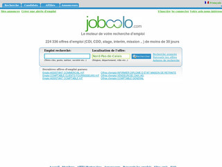 Aperçu visuel du site http://www.joboolo.com