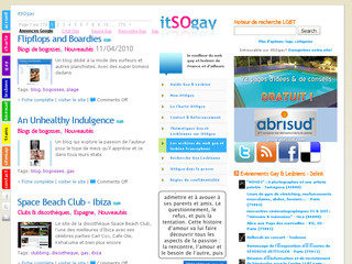 Aperçu visuel du site http://www.itsogay.com