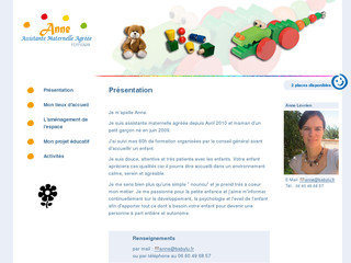Aperçu visuel du site http://www.babylu.fr