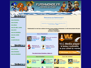 Aperçu visuel du site http://www.flashmonde.fr