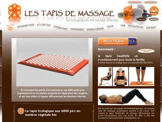 Les tapis de massage - Tapisdemassage.com