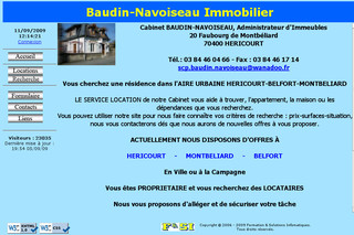 Aperçu visuel du site http://www.baudin-navoiseau-immo.com