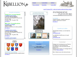 Aperçu visuel du site http://www.kabellion.fr