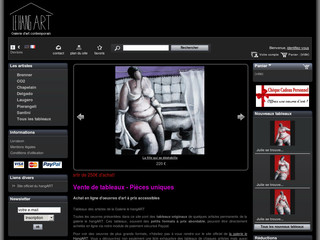 Aperçu visuel du site http://www.to-buy-art.com