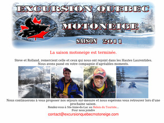 Excursion au Quebec en motoneige - Excursionquebecmotoneige .com