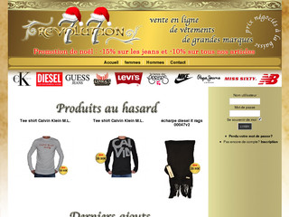 Revolution 77 - Vêtements de marques au meilleur prix - Revolution77.fr