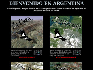 Aperçu visuel du site http://bellargentina.free.fr