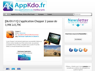 Appkdo - Applications iphone et ipad d'Apple