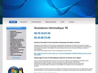 Assistance et dépannage informatique Rouen 76 - Assistanceinformatique76.fr