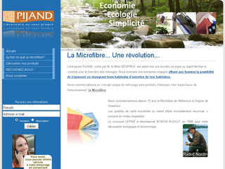 Aperçu visuel du site http://www.pijand.fr