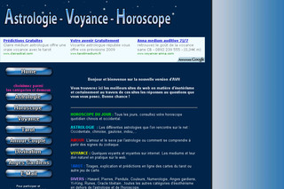 Aperçu visuel du site http://www.astrologie-voyance-horoscope.com