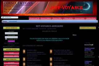 Aperçu visuel du site http://net-voyance-annuaire.fr