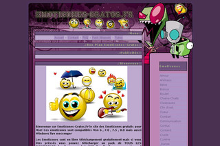 Emoticones-gratos.fr : Smileys gratuits pour msn Windows live messenger