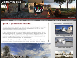 Aperçu visuel du site http://www.dosta360.net