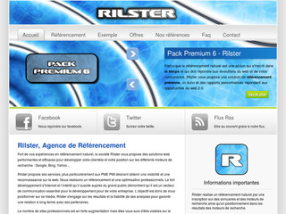 Aperçu visuel du site http://www.rilster.fr