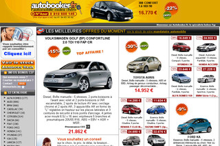 Aperçu visuel du site http://www.autobooker.fr