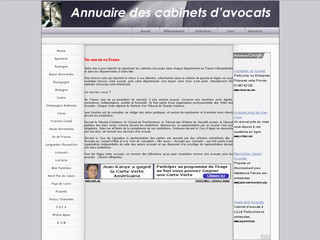 Aperçu visuel du site http://www.cabinets-avocats.net