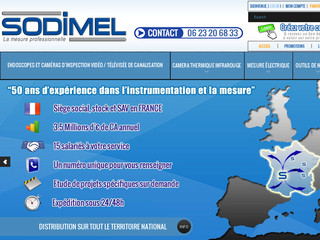 Aperçu visuel du site http://www.inspectioncamera.fr