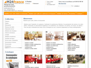 Aperçu visuel du site http://www.m24france.fr/