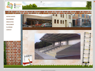 Aperçu visuel du site http://ara-batiment.com