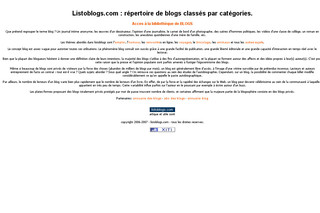 Listoblogs.com : annuaire blog